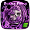 Purple Force GO Keyboard Theme