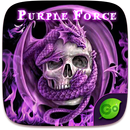 Purple Force GO Keyboard Theme APK