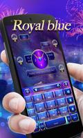 Royal Blue GO Keyboard Theme screenshot 3