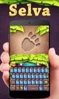 Selva GO Keyboard Theme Emoji Cartaz