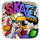 Skate Graffiti GO Keyboard Theme aplikacja