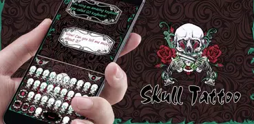 Skull Tatto GO Keyboard Theme