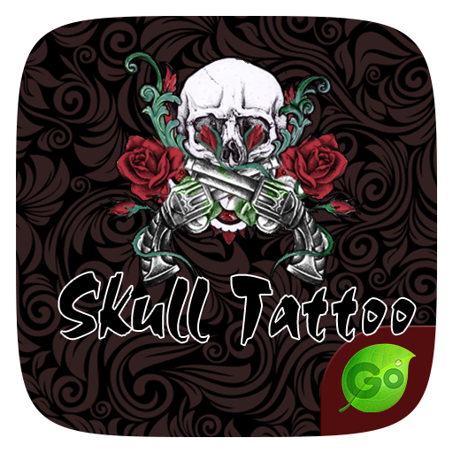 Skull Tatto GO Keyboard Theme