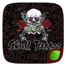 Skull Tatto GO Keyboard Theme APK