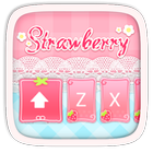 Strawberry Keyboard Theme ícone