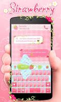 Strawberry Keyboard Theme imagem de tela 1