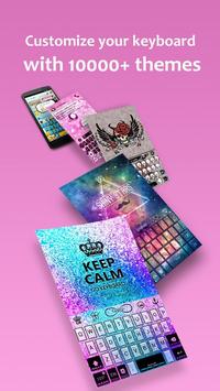 GO Keyboard - Emoticon keyboard, Free Theme, GIF poster