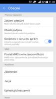 GO SMS Pro Czech package penulis hantaran