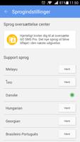 GO SMS Pro Denmark language スクリーンショット 1