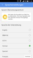 GO SMS Pro German language pac Ekran Görüntüsü 1