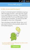 GO SMS Group sms plug-in 10 Plakat