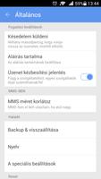 GO SMS Pro Hungarian language Poster