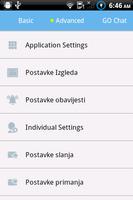 GO SMS Pro Croatian language পোস্টার