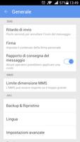 Poster GO SMS Pro Italian language pa