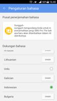 برنامه‌نما GO SMS PRO INDONESIA LANGUAGE عکس از صفحه