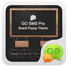 آیکون‌ GO SMS Pro BlackBoard PopupThe