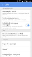 GO SMS Pro Portuguese language Cartaz