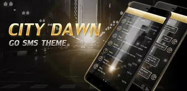 (FREE) GO SMS CITY DAWN THEME
