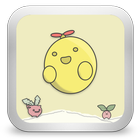 GOSMS Cute Beans THEME icon