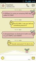 GOSMS Cute Beans THEME โปสเตอร์