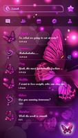 (FREE) GO SMS BUTTERFLY THEME 截圖 1