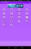 GO SMS Pro Theme Purple Nexus poster