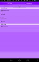 2 Schermata GO SMS Pro Theme Purple Nexus