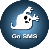 GO SMS Halloween Ghost Zeichen