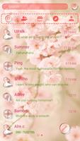 (FREE) GO SMS DEWDROP THEME 스크린샷 1