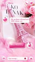 FREE-GO SMS EIFFEL TOWER THEME Ekran Görüntüsü 2