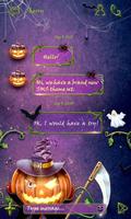 (FREE) GO SMS HALLOWEEN THEME imagem de tela 2