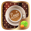 (FREE)GO SMS LOVE COFFEE THEME