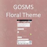 GO SMS Pink Flower Theme biểu tượng