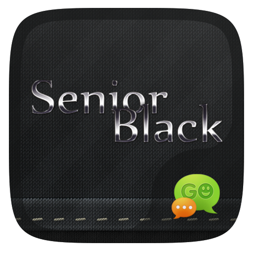 FREE-GO SMS SENIOR BLACK THEME