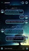 (FREE) GO SMS PRO STARRY THEME Ekran Görüntüsü 2