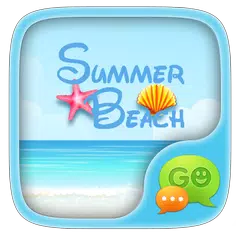 FREE-GOSMS SUMMER BEACH THEME アプリダウンロード
