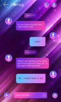 (FREE) GO SMS GRADIENT THEME ảnh chụp màn hình 2