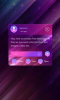 (FREE) GO SMS GRADIENT THEME اسکرین شاٹ 3