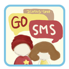 ZLOTUSLOVE GO SMS Theme أيقونة