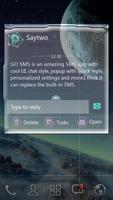 (FREE) GO SMS STARRYMOOD THEME screenshot 3