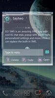 (FREE) GO SMS STARRYMOOD THEME Screenshot 3