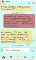 ZLOTUS swan GO SMS Theme Affiche