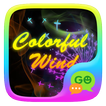 (FREE) GO SMS COLORFUL WIND THEME