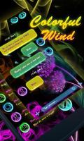 (FREE) GO SMS COLORFUL WIND THEME poster