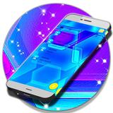 Blue Pattern SMS icon