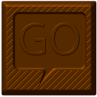GO SMS Chocolate Theme simgesi