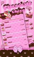 (FREE) GO SMS CHOCOLATE THEME Affiche