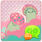 ikon GO SMS Crazy Mushrooms Theme