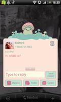 GO SMS Crazy Mushrooms Theme screenshot 3