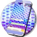 Abstract Pastel Purple SMS Theme APK